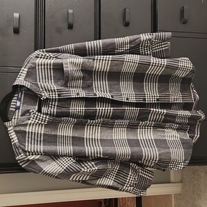 Lands End Flannel Buttondown Shirt / Jacket